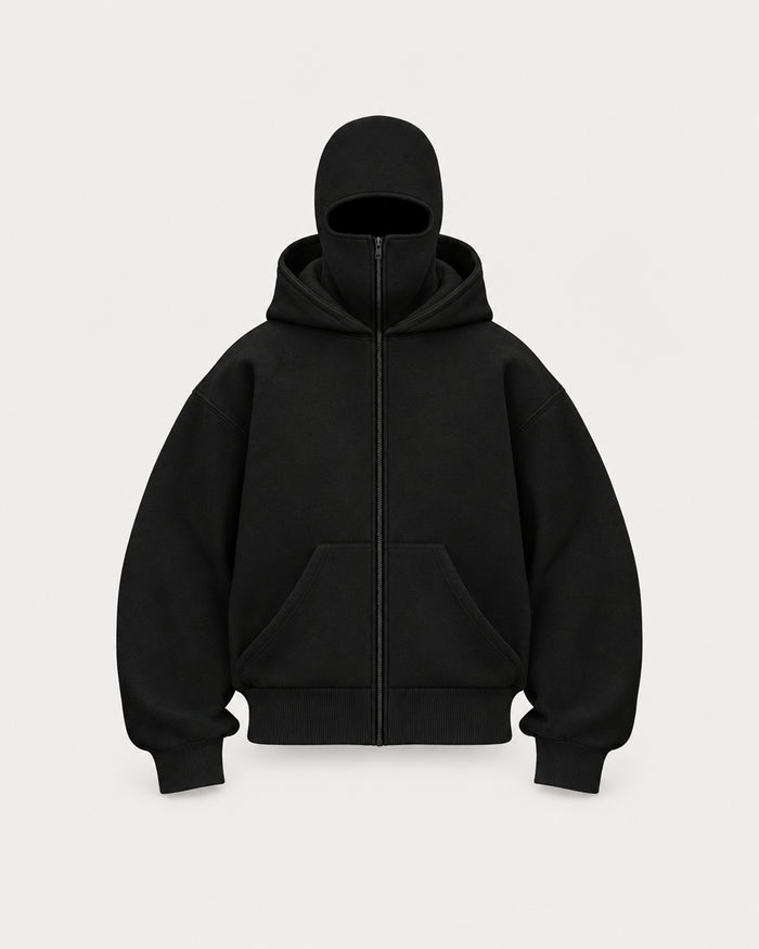 Bluza NOIR PHANTOM, czarna, widok z przodu